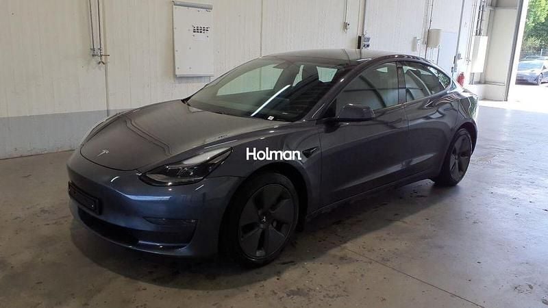 Grau Gebraucht 2021 Tesla Model 3 Long Range Limousine | 23.667 € (Superpreis) - Bild 1/4