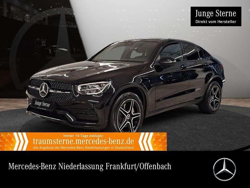 Obsidianschwarz Gebraucht 2022 Mercedes GLC220 AMG Coupé | 46.890 € (Etwas zu teuer) - Bild 1/3