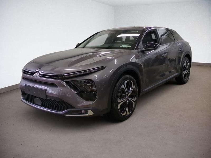 Grau platiniumgrau (metalliclackierung (metallic) Gebraucht 2024 Citroën C5 X PureTech Limousine | 19.980 € (Superpreis) - Bild 1/4