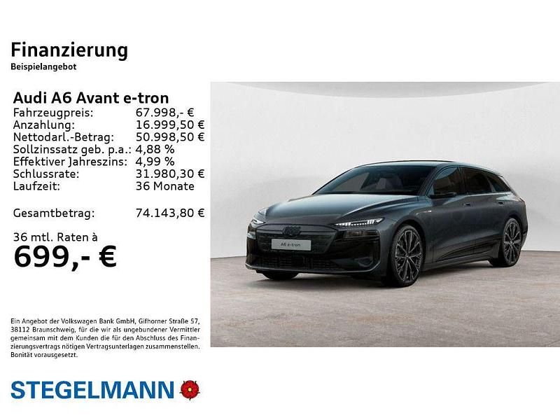 Gebraucht Audi A6 e-tron Performance 269 kW (367 PS) 2025 Daytonagrau perleffekt Kombi