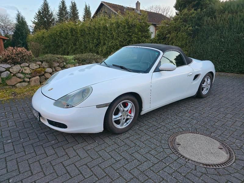 Gebraucht Porsche Boxster 2001 Weiß Cabrio