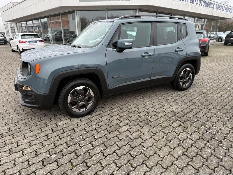 Gebraucht Jeep Renegade Longitude 140 PS (102 kW) 2018 Blau SUV