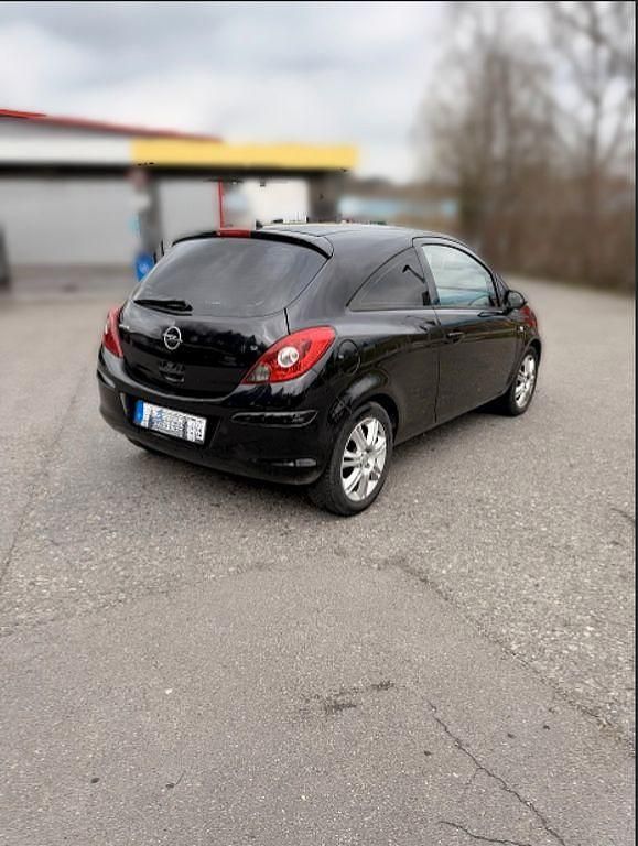 Gebraucht Opel Corsa Edition 80 PS (58 kW) 2008 Schwarz Kleinwagen
