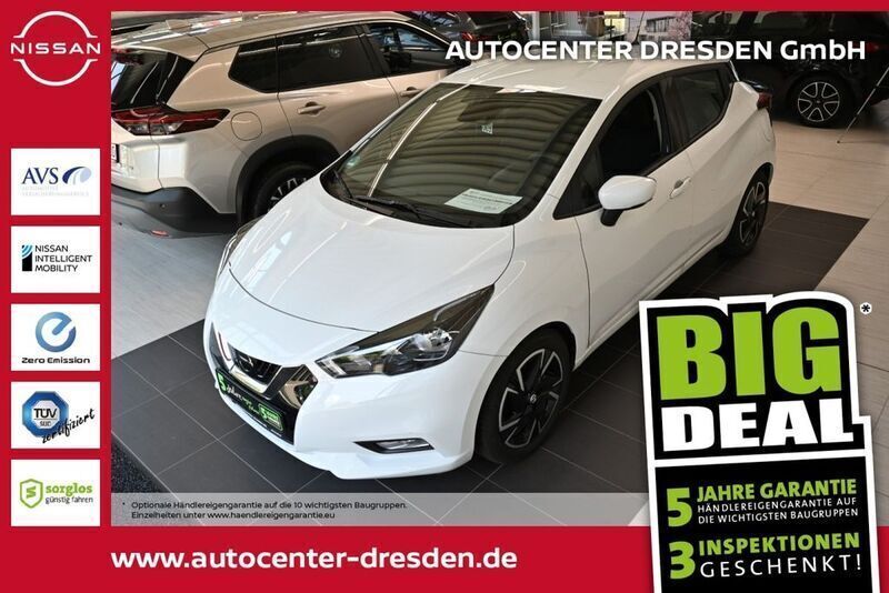 White (s) Gebraucht 2021 Nissan Micra N-Way Kleinwagen | 12.790 € (Guter Preis) - Bild 1/4