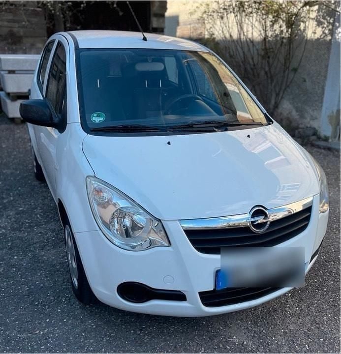Gebraucht Opel Agila 69 PS (50 kW) 2009 Weiß Kleinwagen