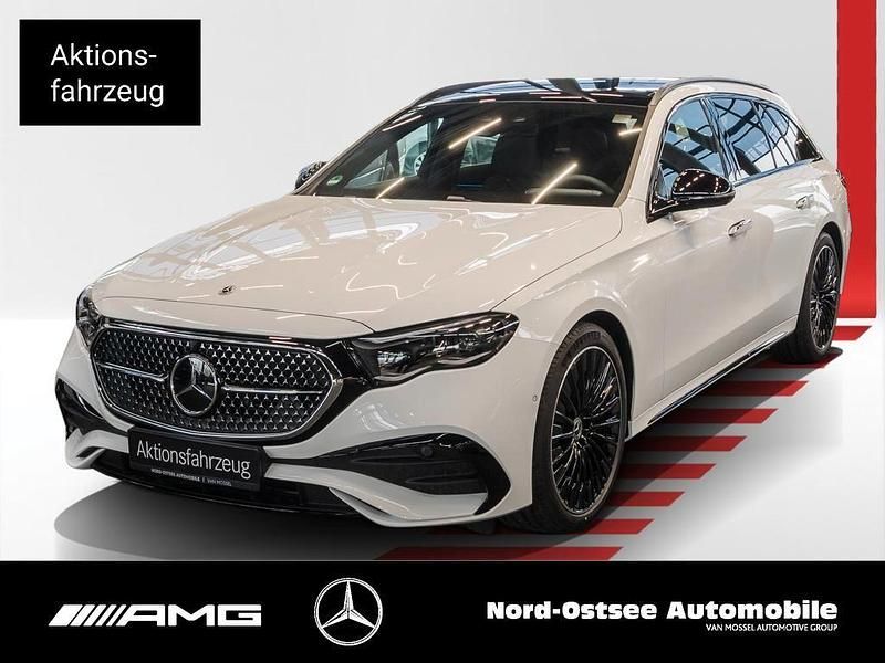 Gebraucht Mercedes E300 AMG 313 PS (230 kW) 2026 Unilack polarweiß Kombi