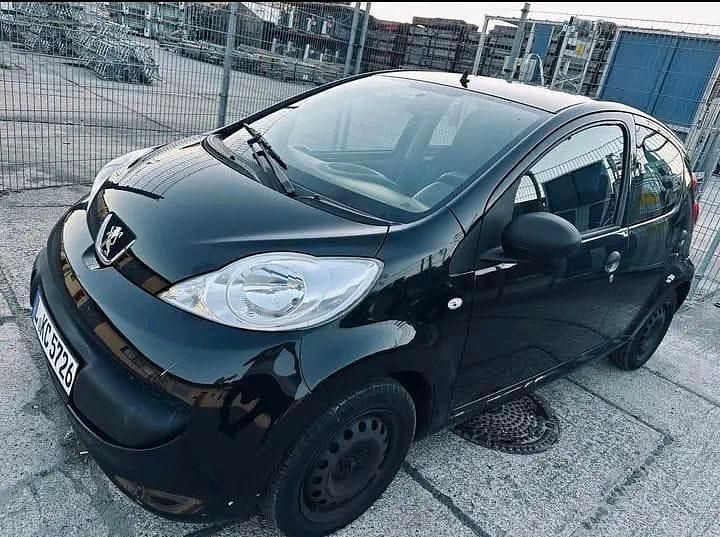 Gebraucht Peugeot 107 2006 Schwarz Kleinwagen
