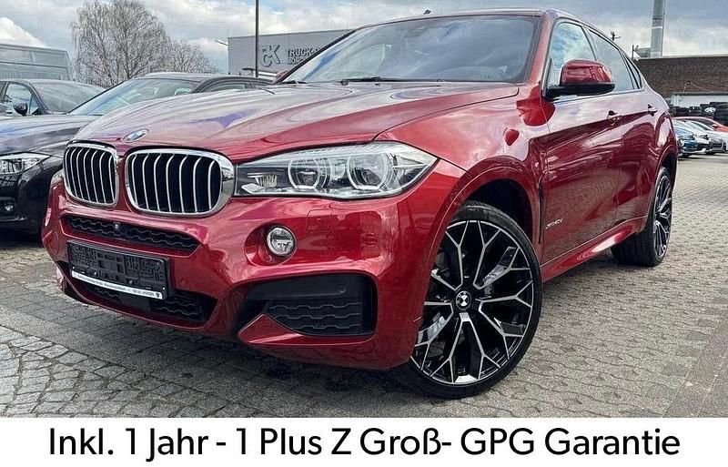 Flamencorot brillanteffekt met Gebraucht 2017 BMW X6 M Sport SUV | 37.598 € (Fairer Preis) - Bild 1/4