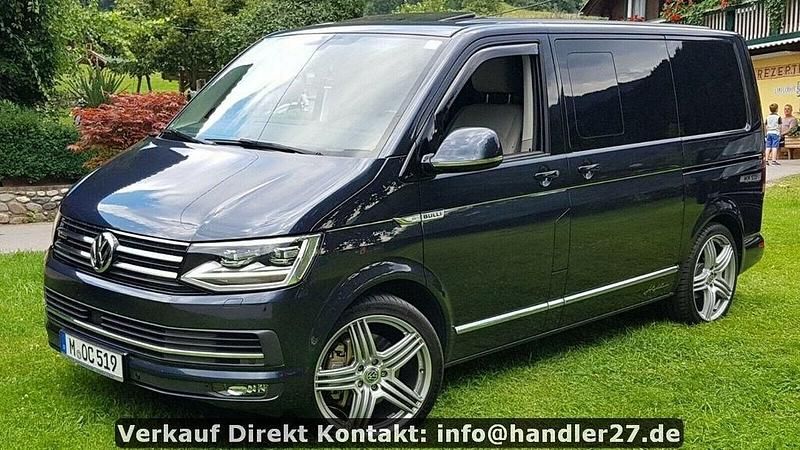 Gebraucht VW T6 Highline 204 PS (150 kW) 2015 Blau Van