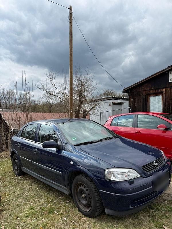 Gebraucht Opel Astra Comfort 75 PS (55 kW) 2001 Blau Limousine