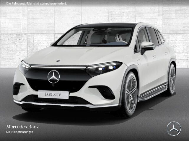 Weiß Gebraucht 2024 Mercedes EQS450+ Electric Art SUV | 81.890 € (Guter Preis) - Bild 1/4