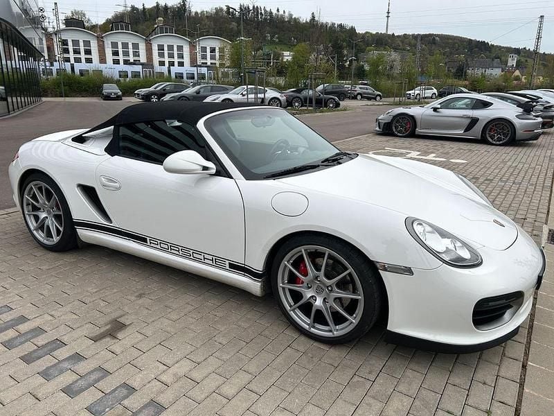 Gebraucht Porsche Boxster Spyder 320 PS (235 kW) 2010 Weiß Cabrio