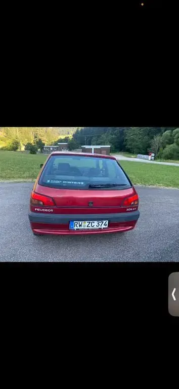 Gebraucht Peugeot 306 75 PS (55 kW) 1995 Rot Limousine