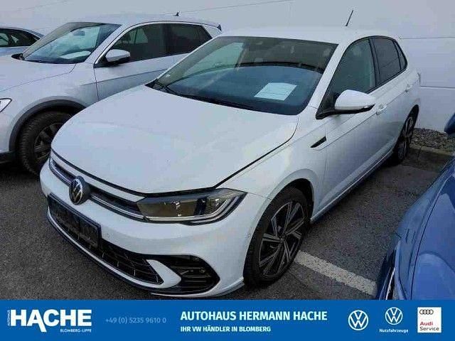Pure white (weiß) Gebraucht 2022 VW Polo R-line | 21.748 € (Fairer Preis) - Bild 1/3