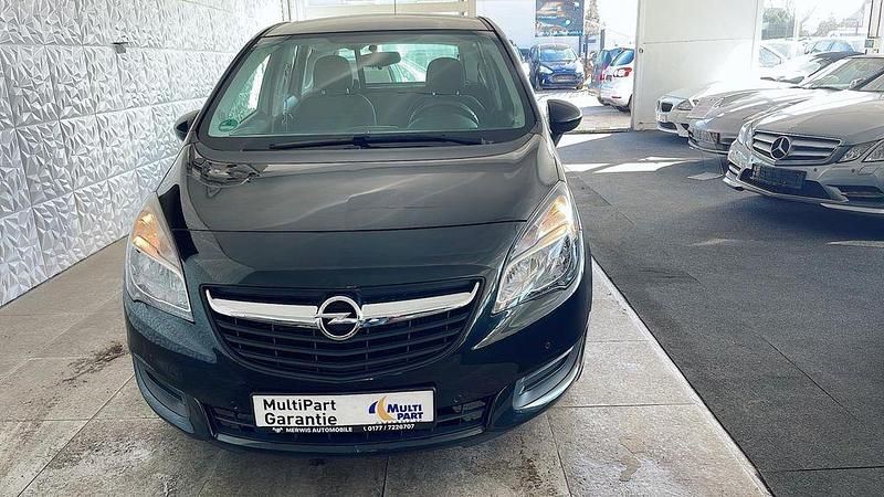 Gebraucht Opel Meriva Edition 140 PS (102 kW) 2017 Schwarz Van / Kleinbus