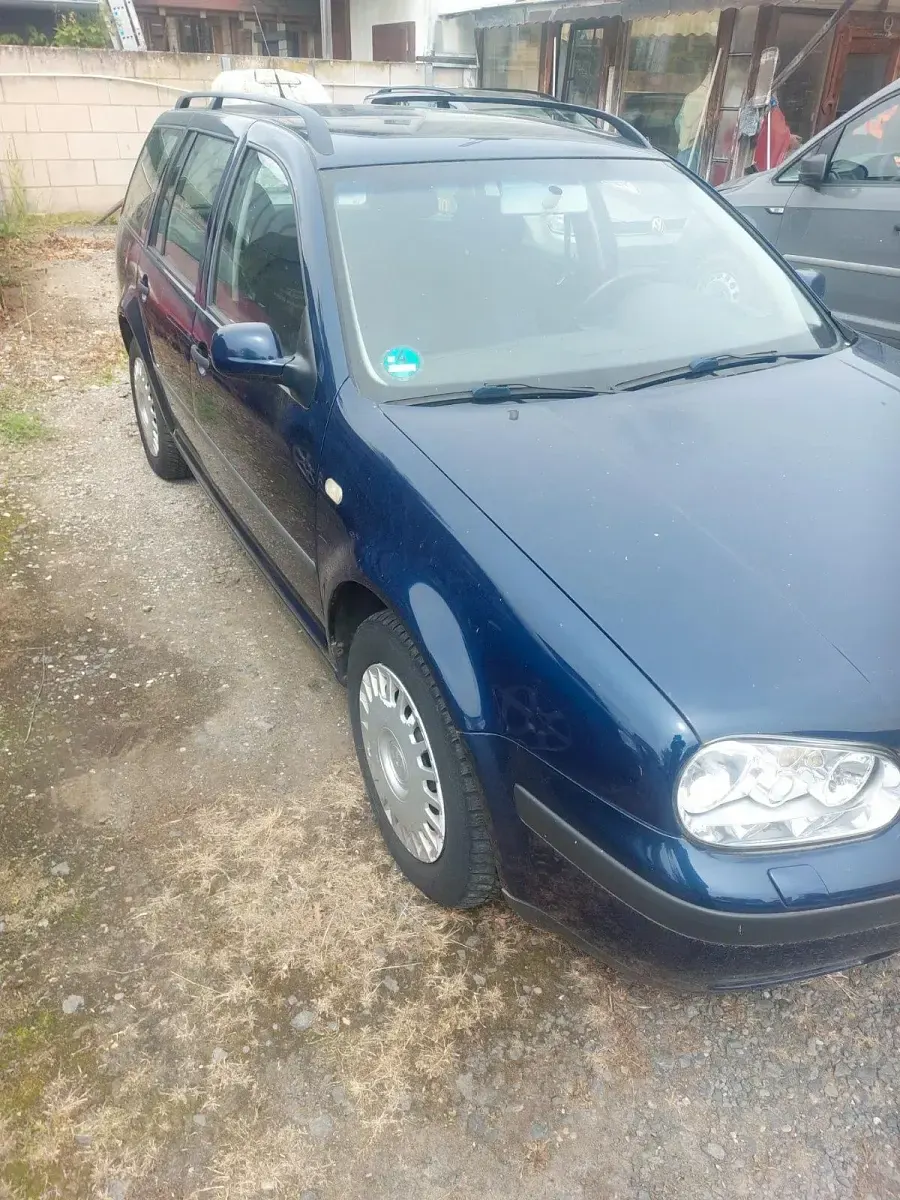 Gebraucht VW Golf IV 1999 Blau Kombi