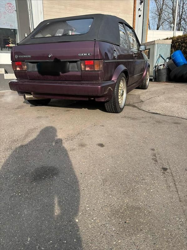 Gebraucht VW Golf Cabriolet 112 PS (82 kW) 1988 Violet Cabrio