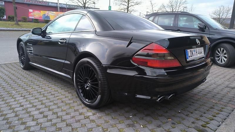 Gebraucht Mercedes SL55 AMG AMG 500 PS (367 kW) 2003 Schwarz Cabrio
