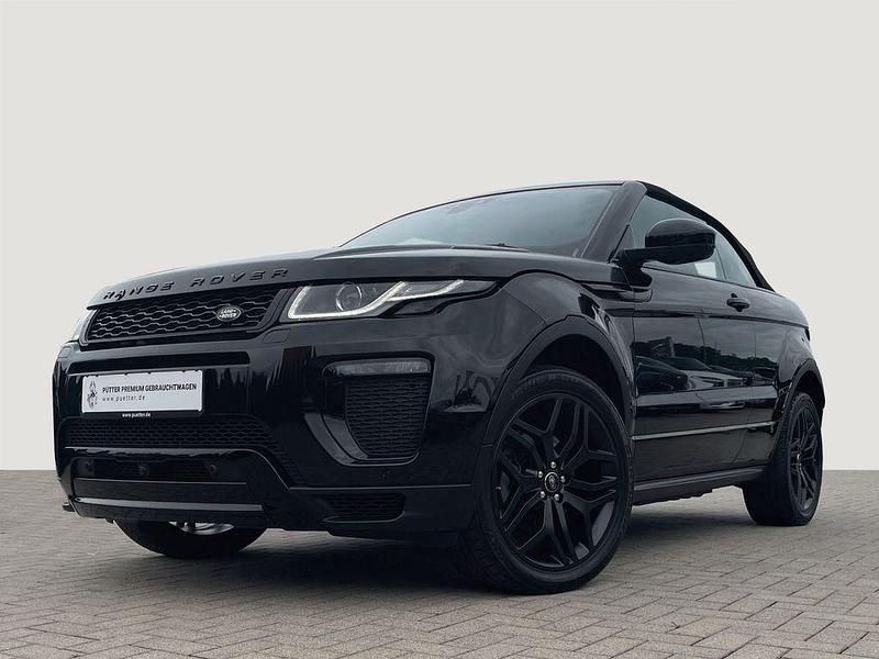 Schwarz Gebraucht 2018 Land Rover Range Rover evoque HSE Dynamic Cabrio | 38.790 € (Etwas zu teuer) - Bild 1/4