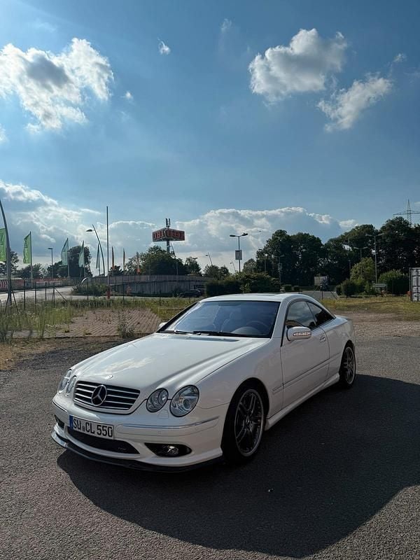 Weiß Gebraucht 2001 Mercedes CL55 AMG Coupé | 17.999 € (Guter Preis) - Bild 1/4