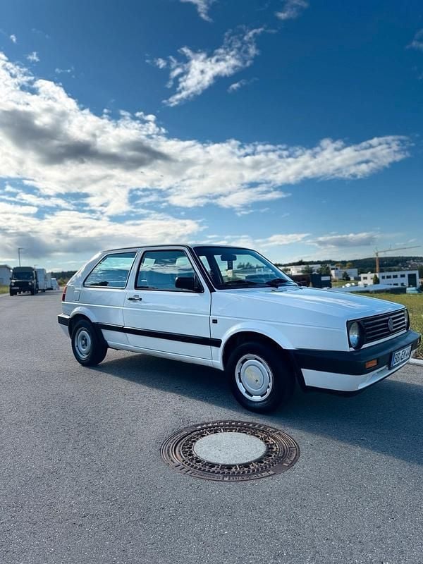 Gebraucht VW Golf II 70 PS (51 kW) 1990 Weiß Kleinwagen