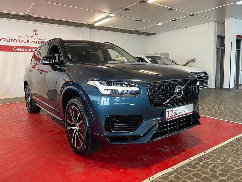 Denim blue / metallic Gebraucht 2021 Volvo XC90 R-Design SUV | 42.530 € (Fairer Preis) - Bild 1/4