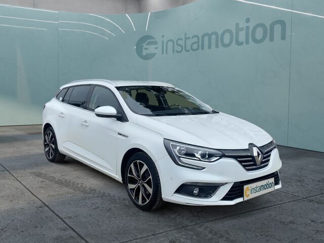 Weiß Gebraucht 2018 Renault Mégane GrandTour Kombi | 15.284 € - Bild 1/2