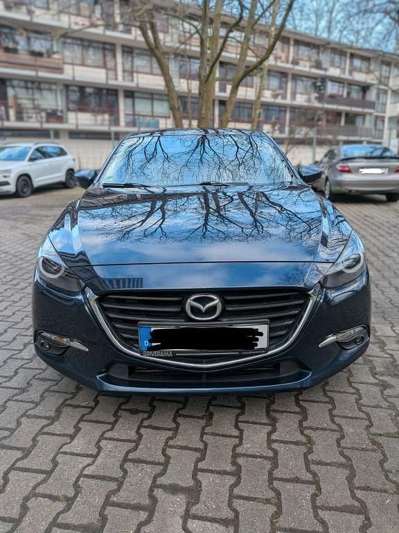 Gebraucht Mazda 3 Exclusive-Line 150 PS (110 kW) 2017 Blau Limousine