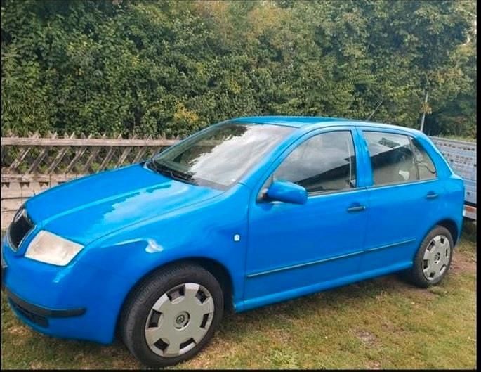 Blau Gebraucht 2003 Skoda Fabia Kleinwagen | 1.400 € (Fairer Preis) - Bild 1/2