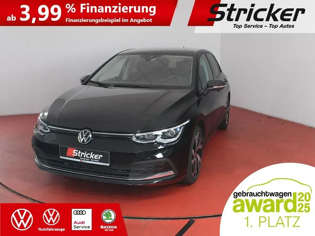 Gebraucht VW Golf VIII Move 150 PS (110 kW) 2024 Grenadillschwarz metallic (metallic) Limousine