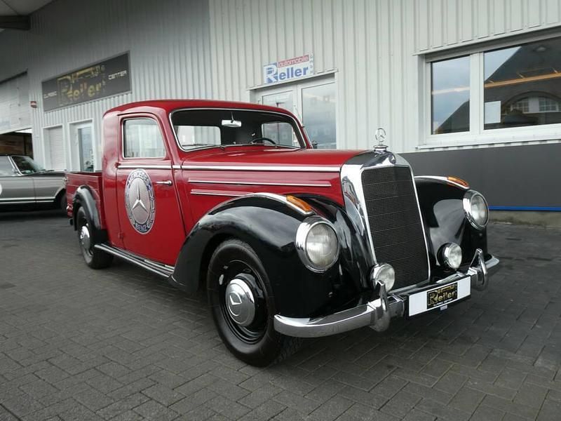 Rot Gebraucht 1951 Mercedes 220 Limousine | 69.900 € - Bild 1/4
