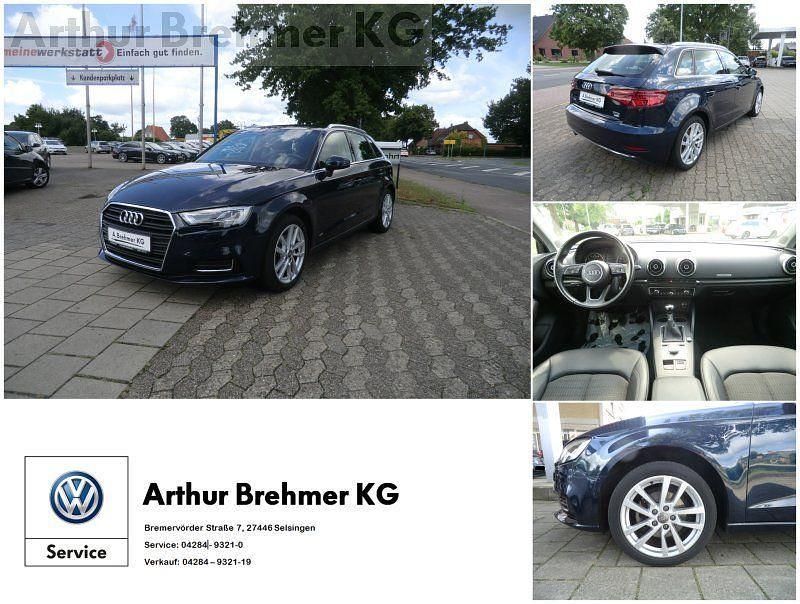 Kosmosblau Gebraucht 2016 Audi A3 Design Limousine | 16.980 € (Fairer Preis) - Bild 1/4