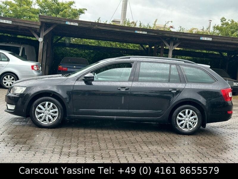 Gebraucht Skoda Octavia Elegance 105 PS (77 kW) 2014 Schwarz Kombi