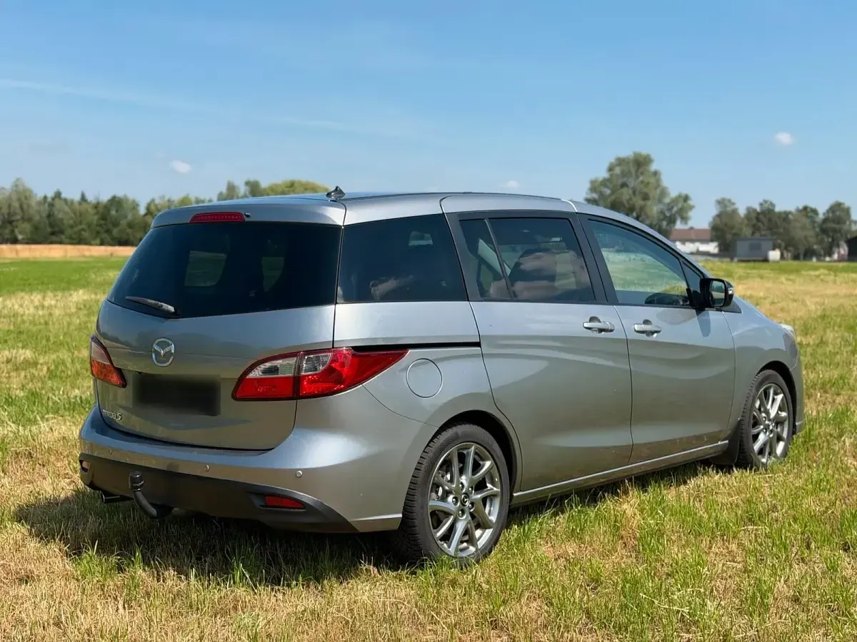 Gebraucht Mazda 5 150 PS (110 kW) 2013 Silber Van / Kleinbus