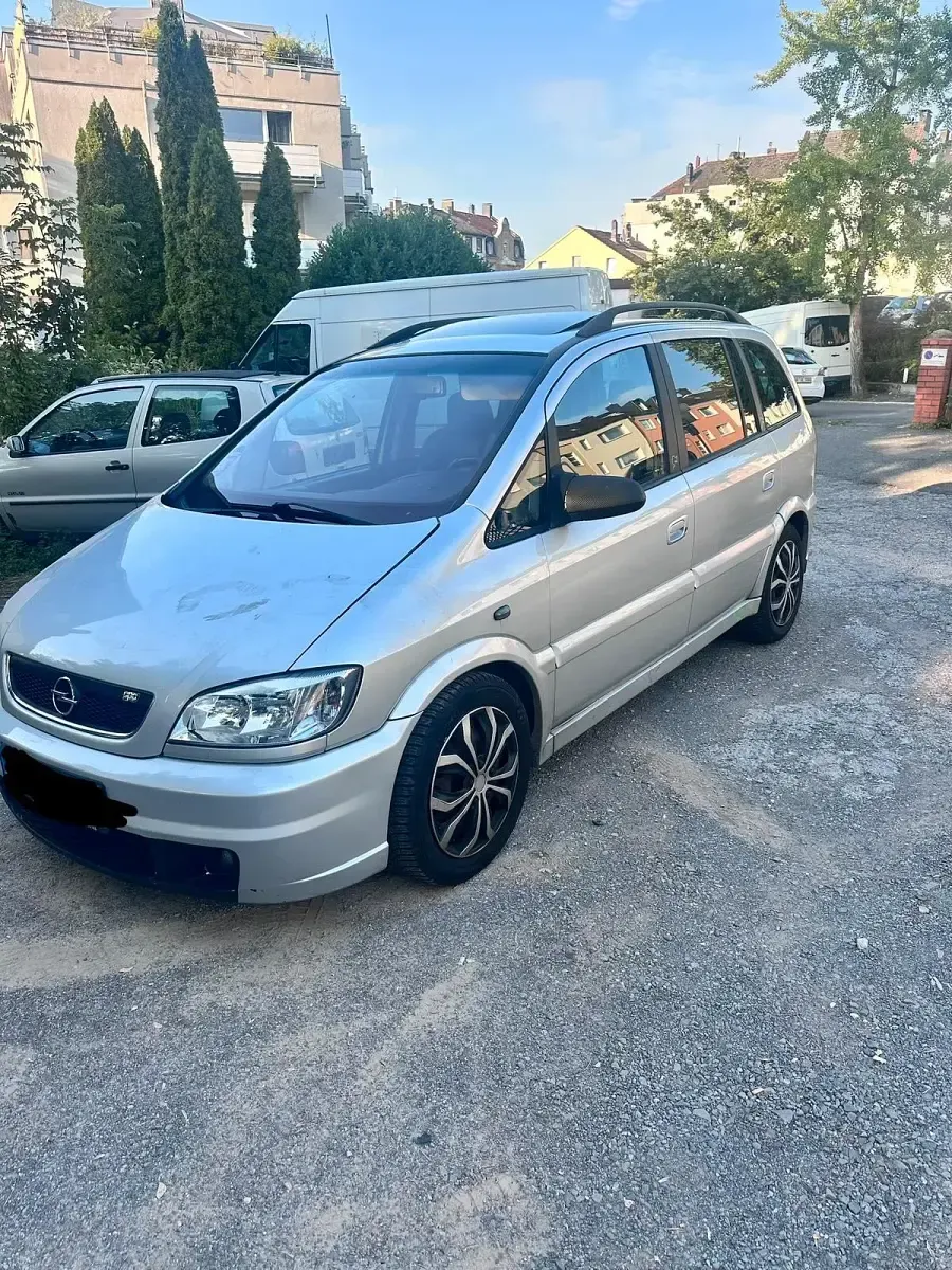 Gebraucht Opel Zafira OPC 200 PS (147 kW) 2003 Silber Van / Kleinbus