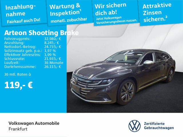 Gebraucht VW Arteon Elegance 190 PS (139 kW) 2024 Mangangrau metallic Kombi