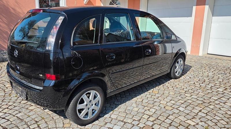 Gebraucht Opel Meriva 105 PS (77 kW) 2008 Schwarz Van / Kleinbus