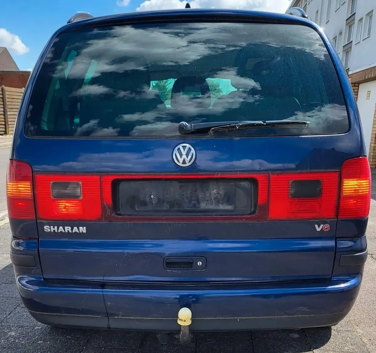 Gebraucht VW Sharan Highline 204 PS (150 kW) 2002 Blau Van / Kleinbus