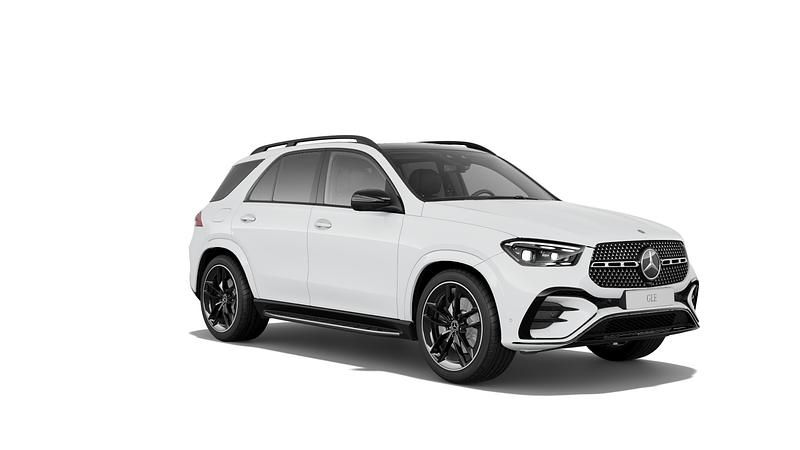 Polarweiß Neu 2025 Mercedes GLE400 SUV | 120.648 € - Bild 1/4