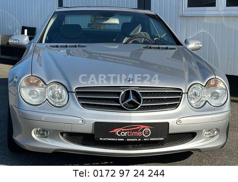 Gebraucht Mercedes SL500 306 PS (225 kW) 2003 Brillantsilber Cabrio