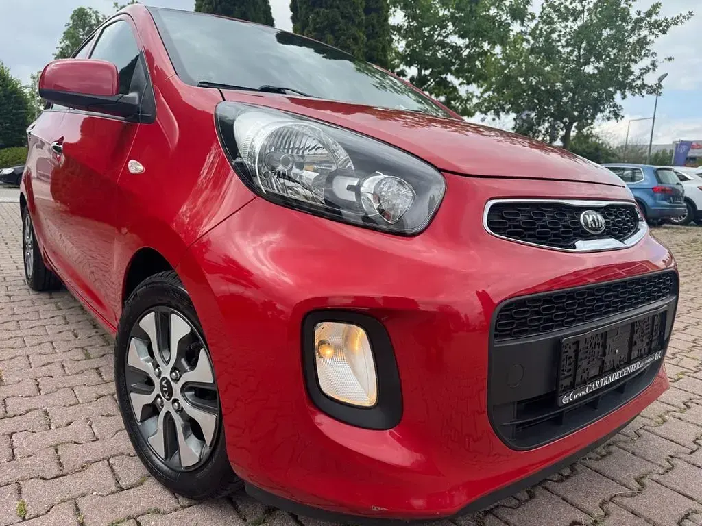 Gebraucht Kia Picanto DREAM-TEAM Edition 67 PS (49 kW) 2015 Rot Kleinwagen
