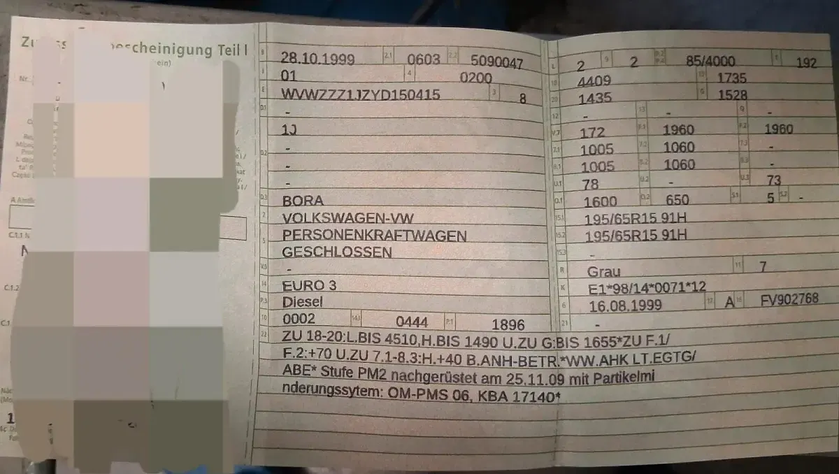 Gebraucht VW Bora 115 PS (84 kW) 1999 Silber Kombi