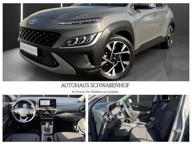 Gebraucht Hyundai Kona Pure 120 PS (88 kW) 2021 Galaxy grey / mic SUV