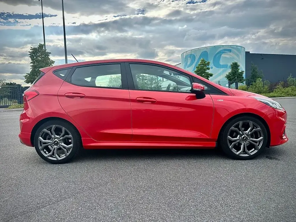 Gebraucht Ford Fiesta ST-Line 101 PS (74 kW) 2018 Rot Kleinwagen