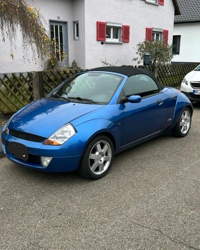 Blau Gebraucht 2004 Ford StreetKa Cabrio | 1.800 € - Bild 1/4