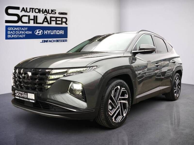 Amazon grey / met Gebraucht 2023 Hyundai Tucson Prime SUV | 30.680 € (Fairer Preis) - Bild 1/4