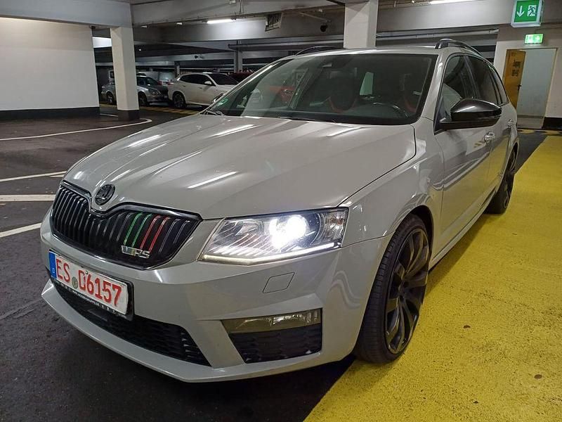 Gebraucht Skoda Octavia RS 184 PS (135 kW) 2016 Seda steel/steel grau Kombi