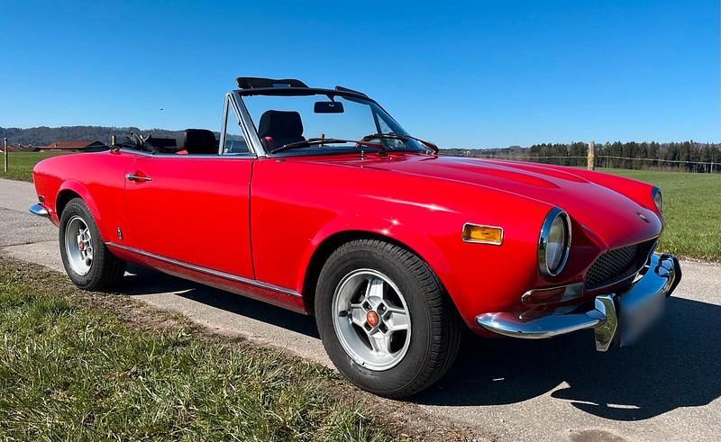 Gebraucht Fiat 124 Spider 110 PS (80 kW) 1971 Rot Cabrio