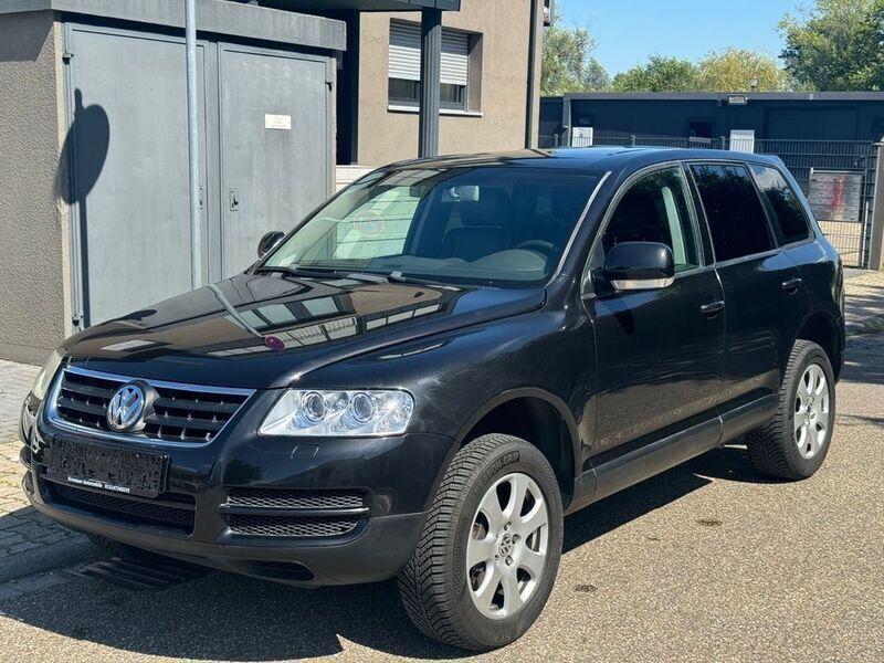 Schwarz Gebraucht 2004 VW Touareg SUV | 9.450 € (Teuer) - Bild 1/4