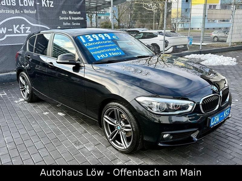 Używany BMW 116 Advantage 109 KM (80 kW) 2016 Czarny Hatchback